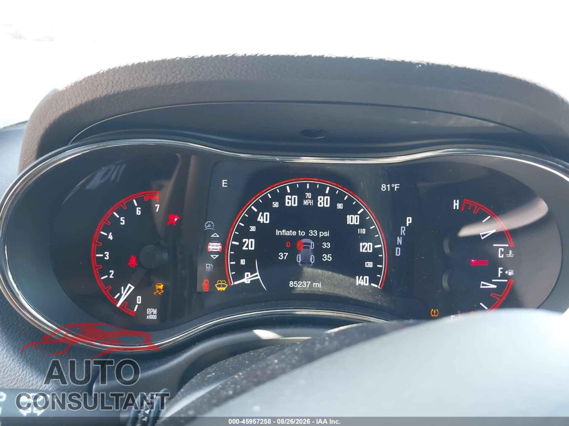 DODGE DURANGO 2019 - 1C4RDJDG0KC692609