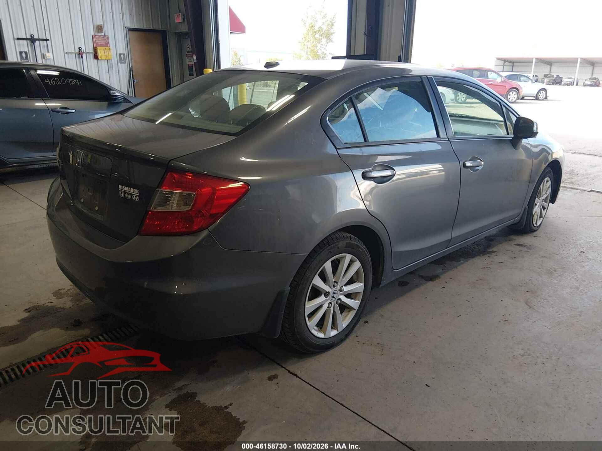 HONDA CIVIC 2012 - 2HGFB2F86CH527930
