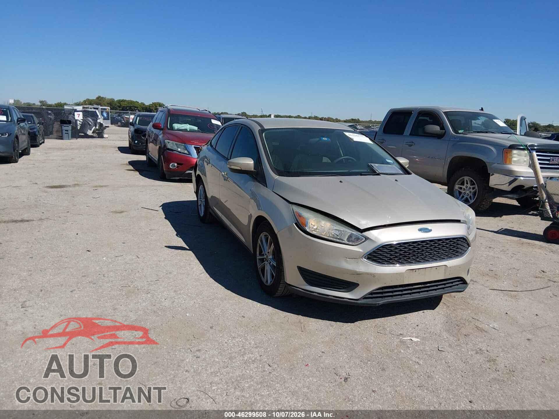 FORD FOCUS 2017 - 1FADP3F2XHL263362