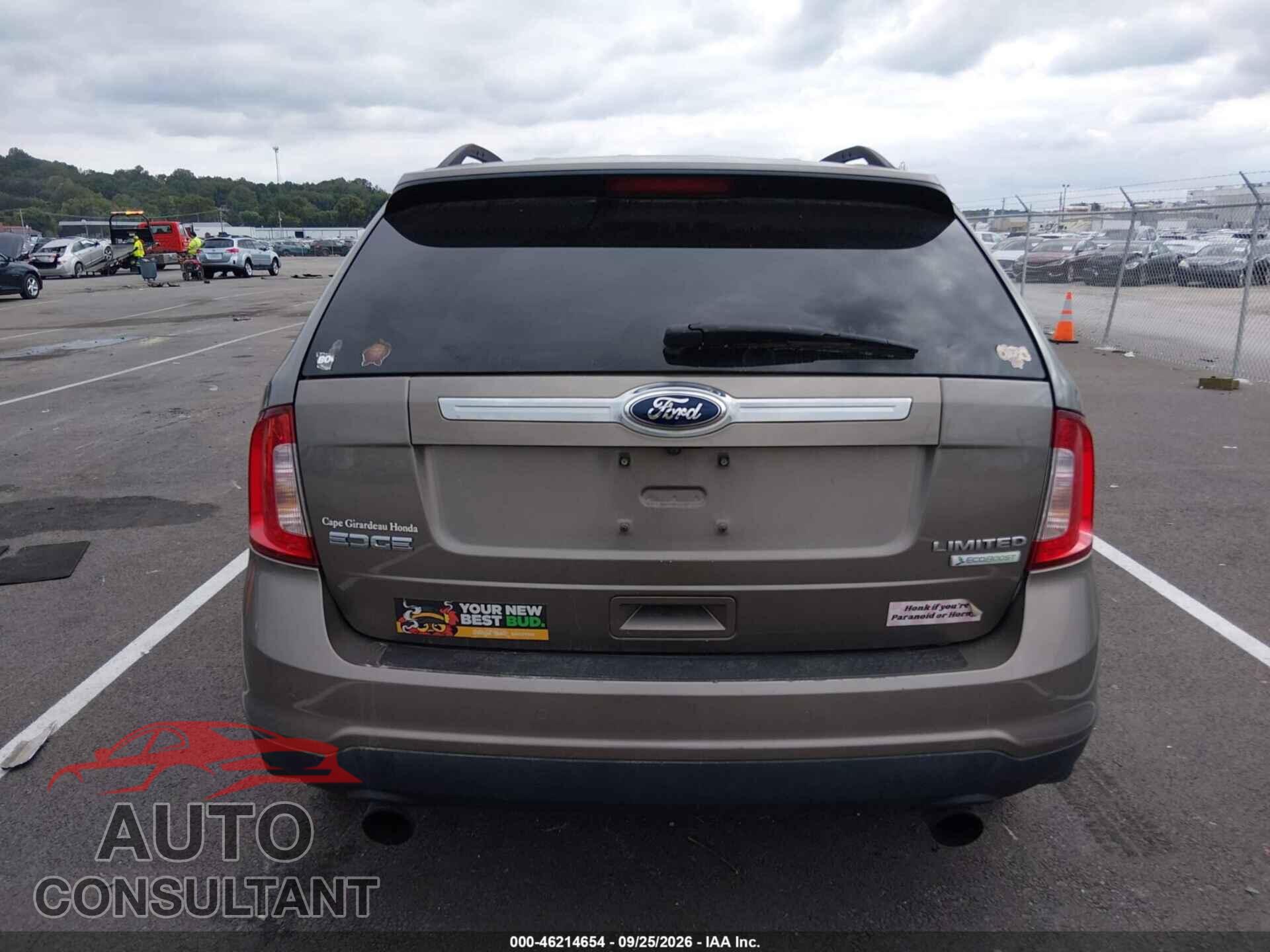 FORD EDGE 2013 - 2FMDK3K90DBC72671