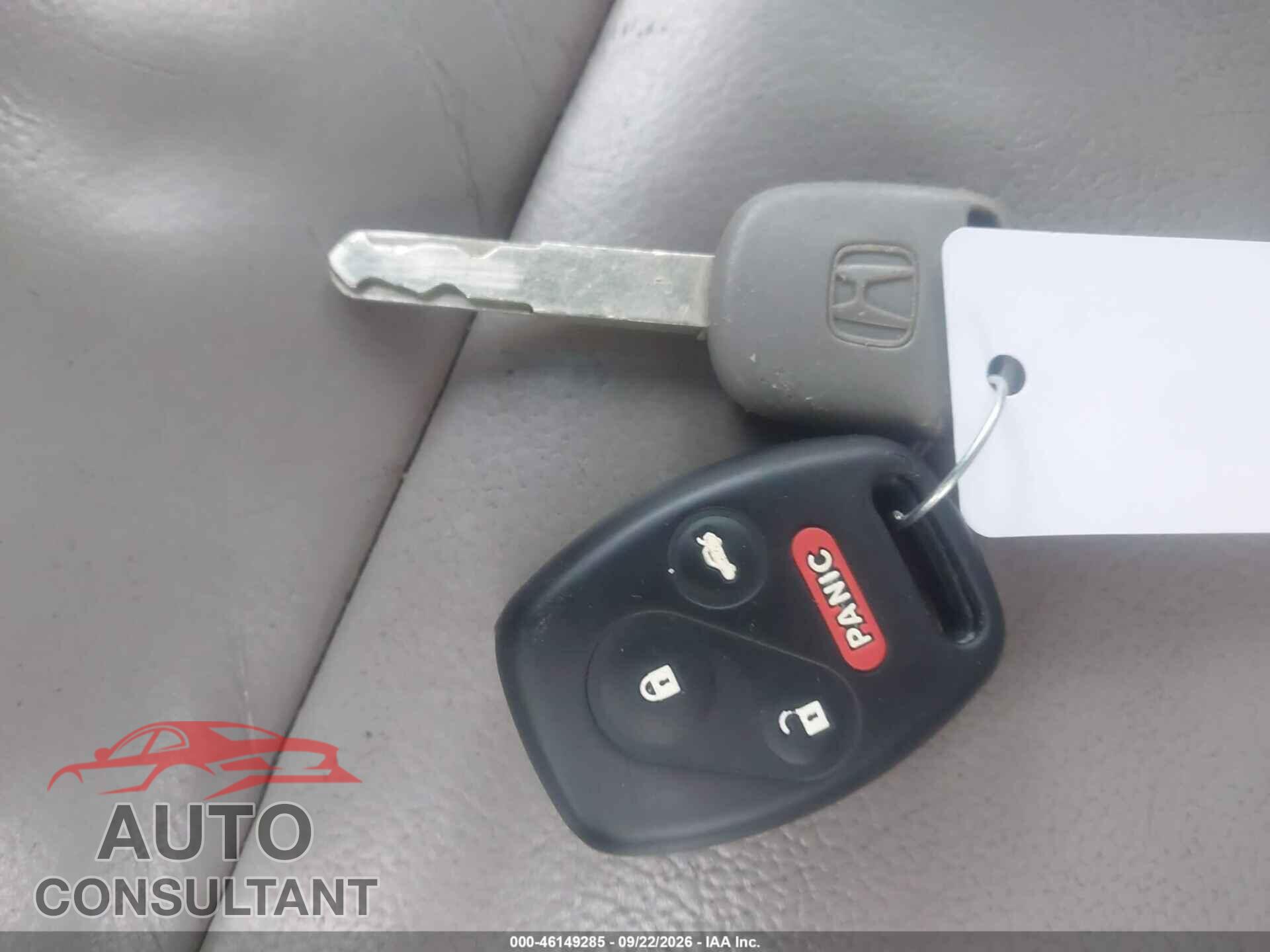 HONDA PILOT 2012 - 5FNYF4H55CB042128