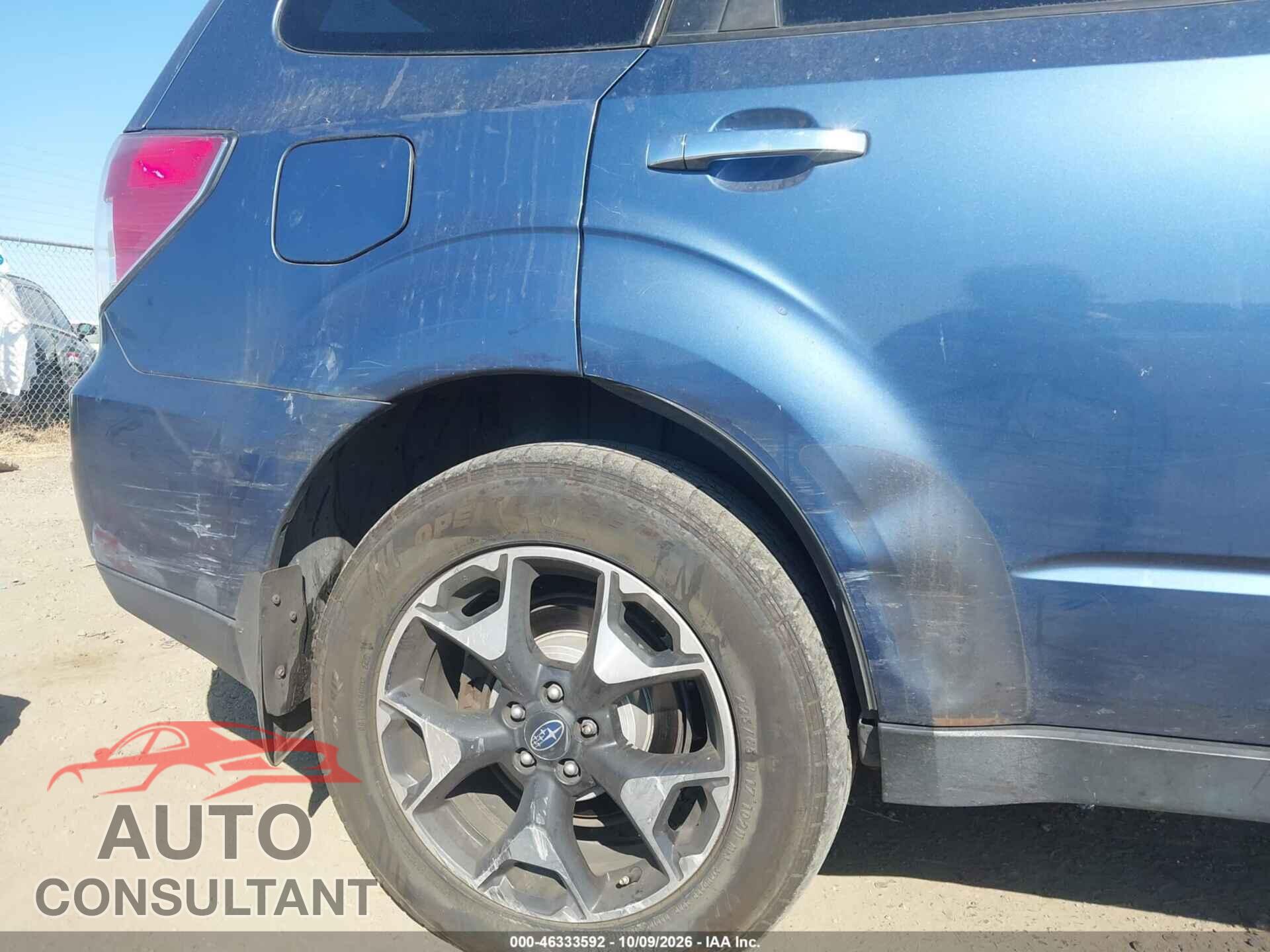 SUBARU FORESTER 2012 - JF2SHADC4CH467005