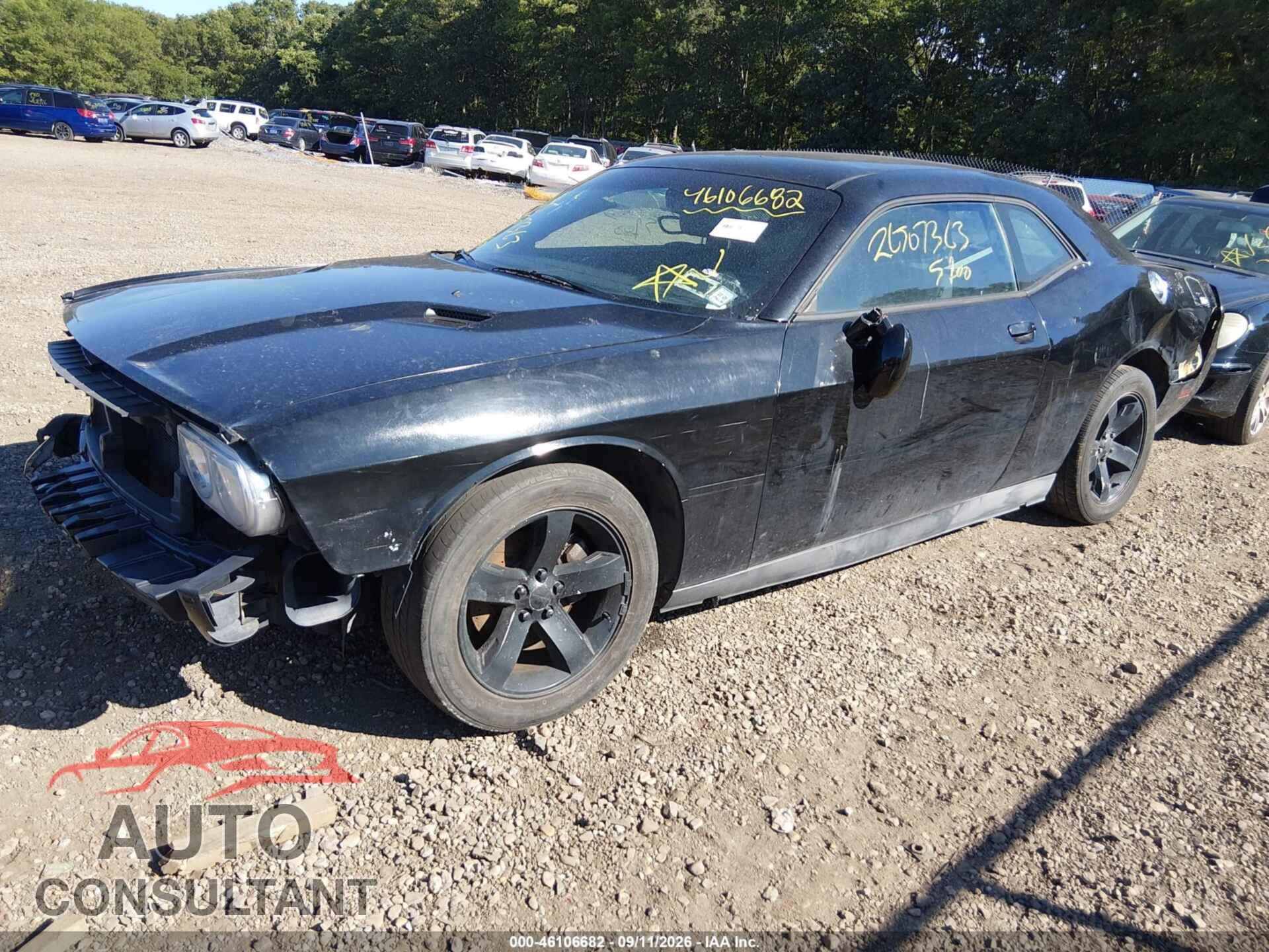DODGE CHALLENGER 2012 - 2C3CDYAG4CH208799
