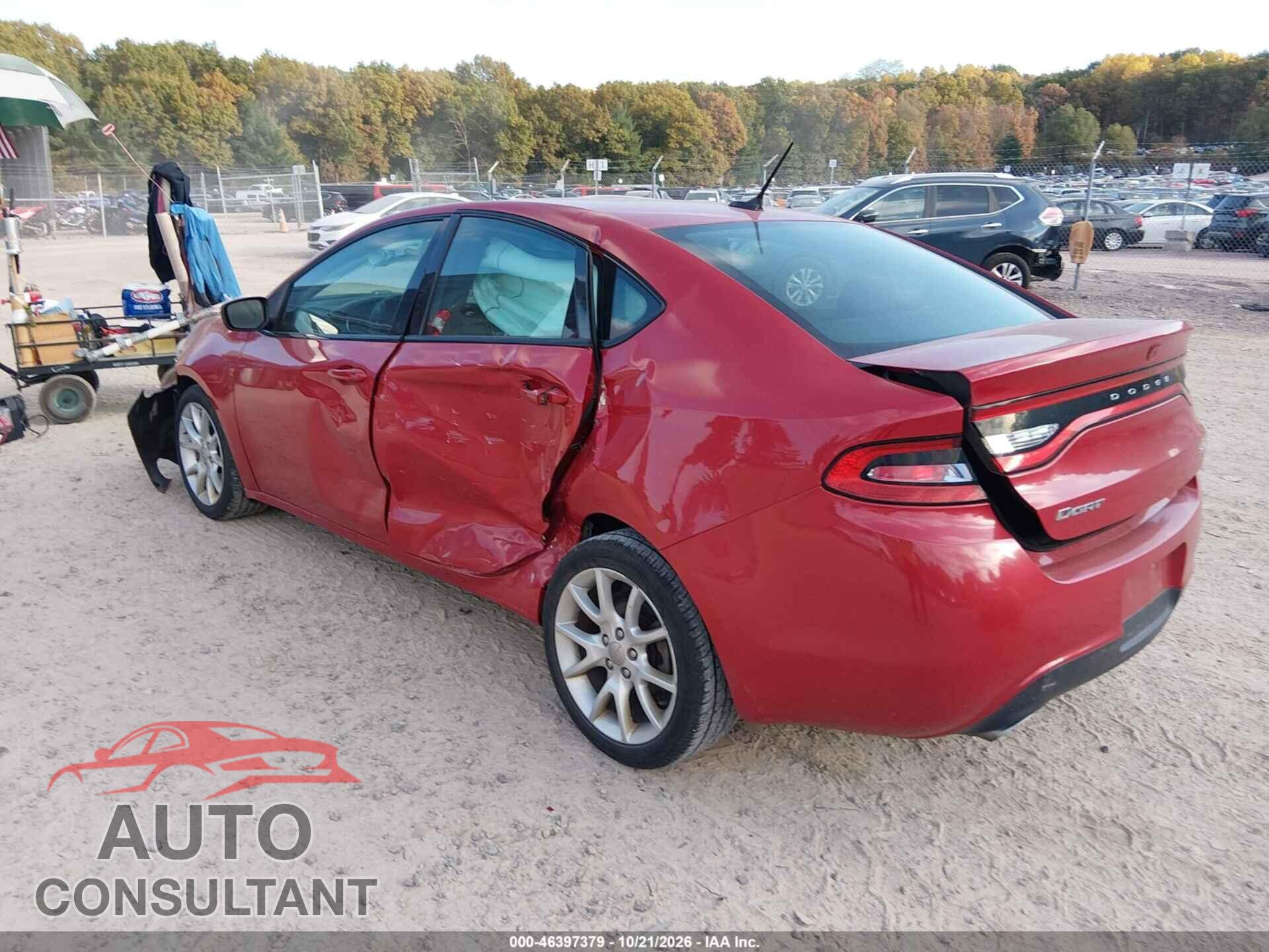DODGE DART 2013 - 1C3CDFBAXDD342990