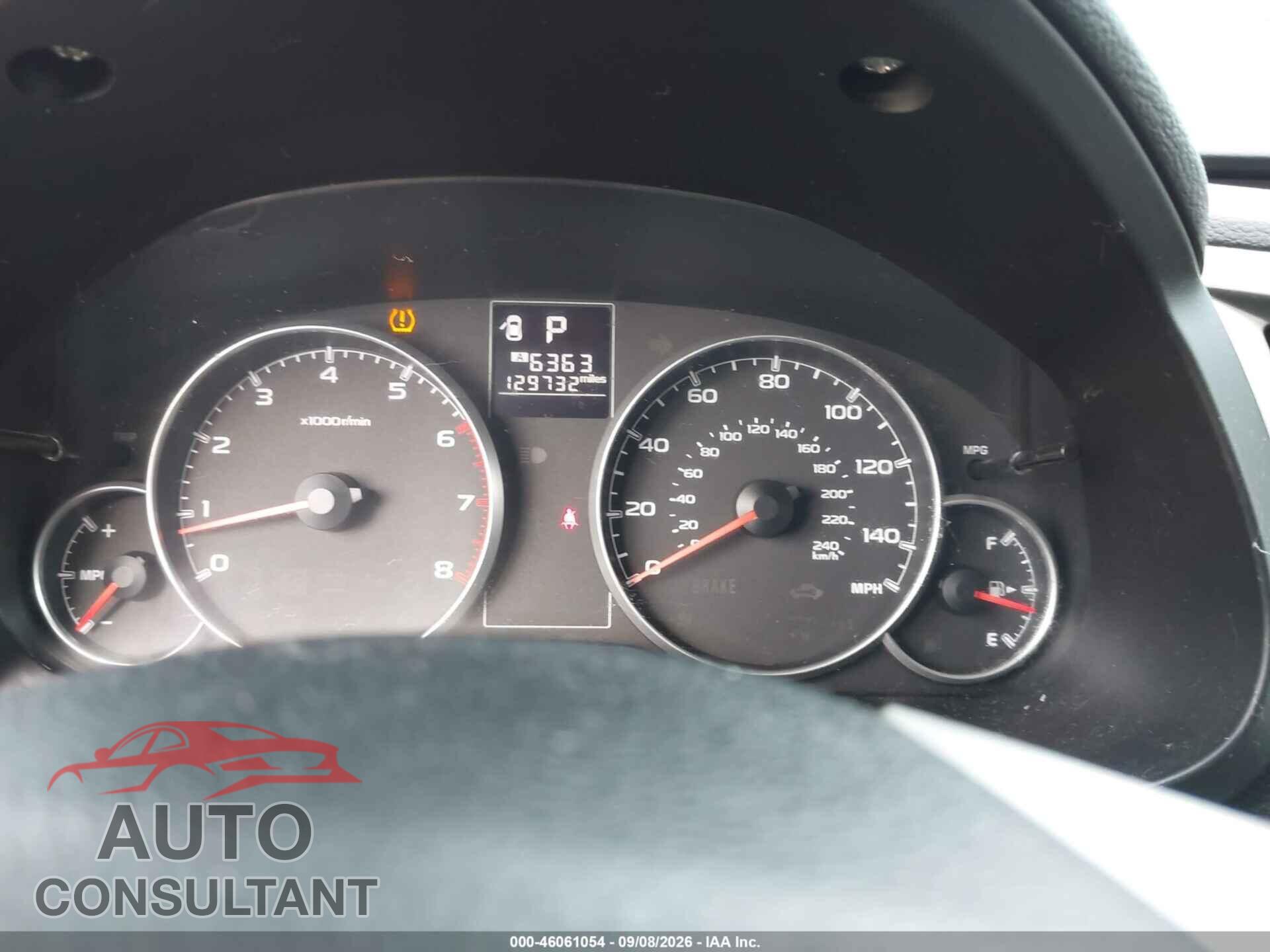 SUBARU OUTBACK 2013 - 4S4BRCCC8D3255436