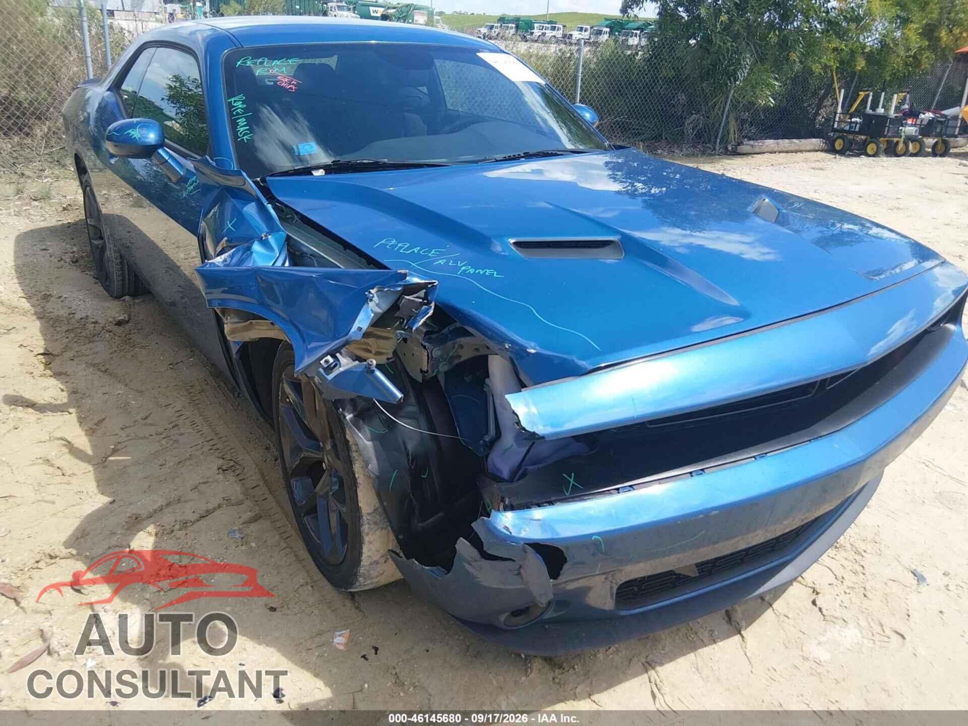 DODGE CHALLENGER 2022 - 2C3CDZAGXNH233456