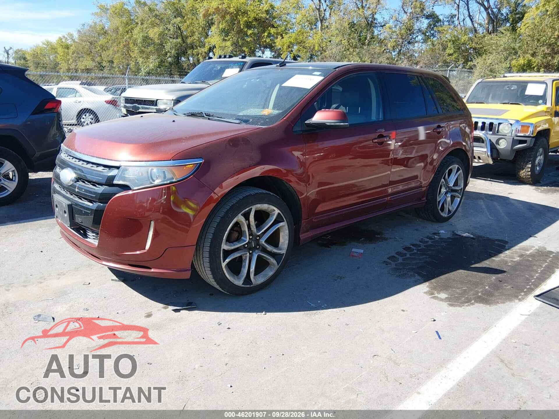 FORD EDGE 2014 - 2FMDK4AK1EBA08404