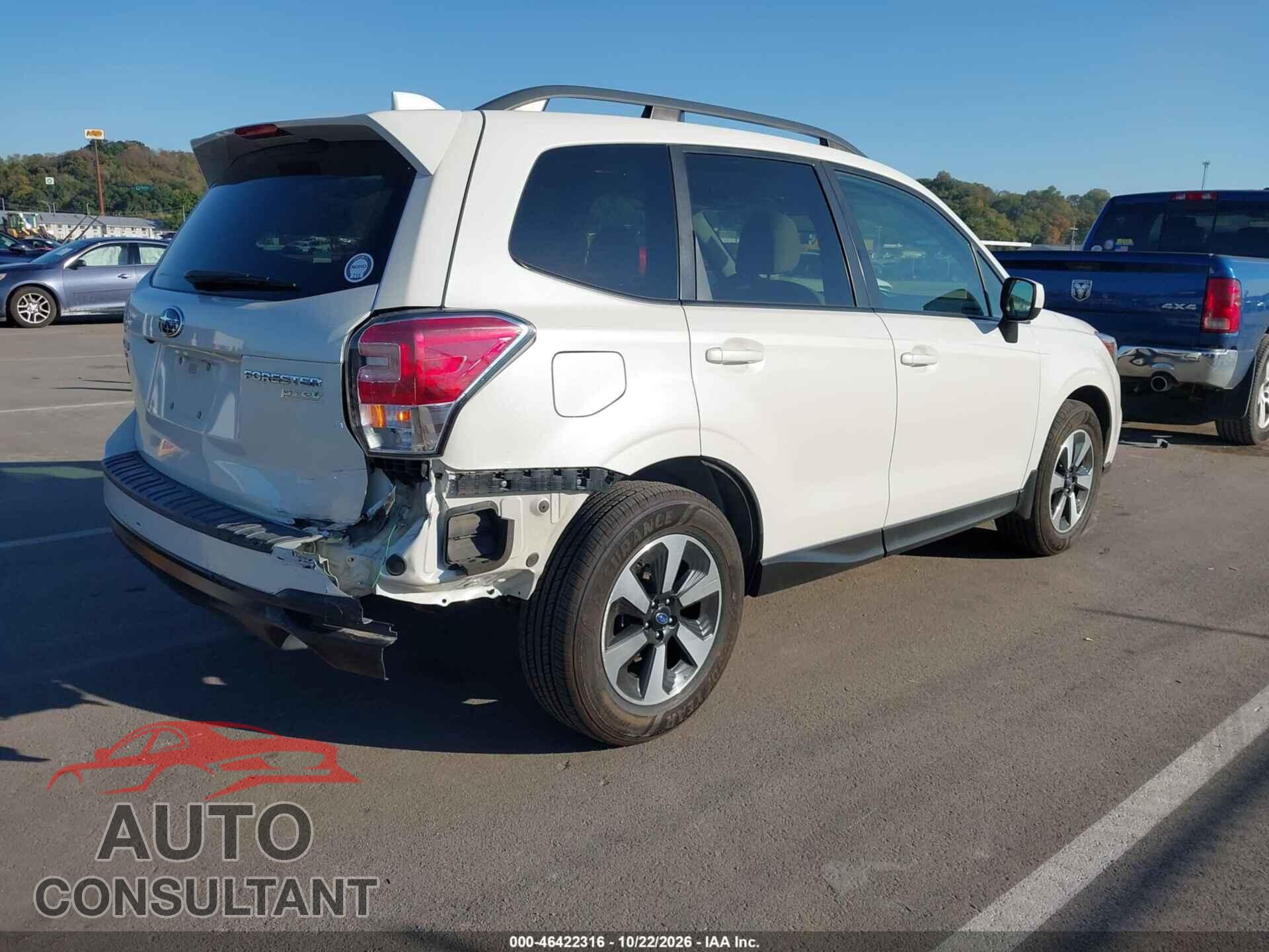 SUBARU FORESTER 2017 - JF2SJAEC7HH423736