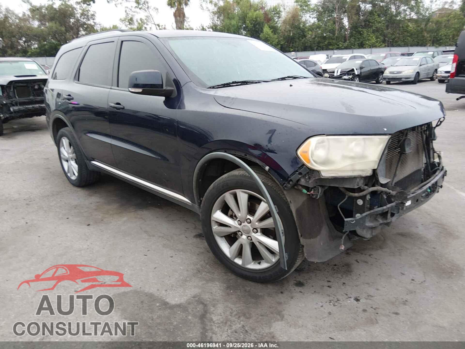 DODGE DURANGO 2012 - 1C4RDHDG7CC334871