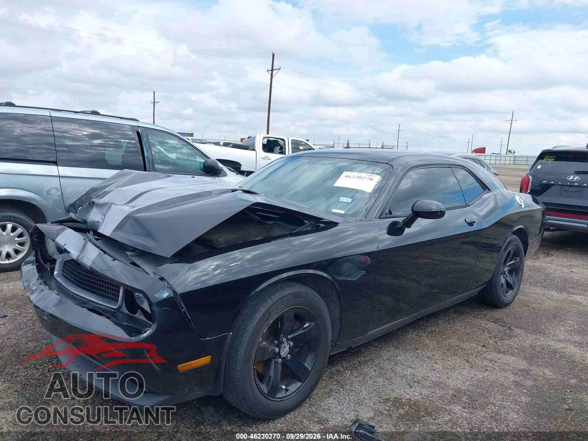 DODGE CHALLENGER 2012 - 2C3CDYAGXCH128360