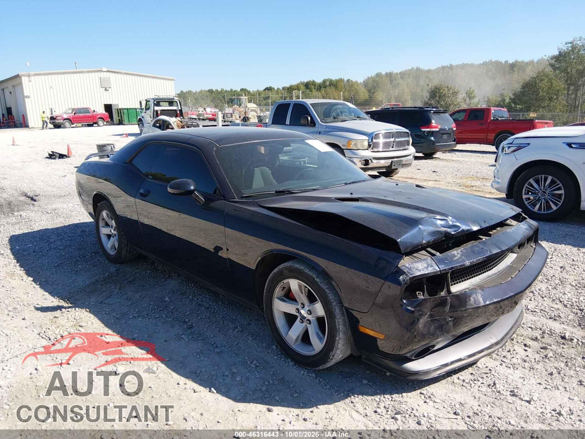 DODGE CHALLENGER 2012 - 2C3CDYAG4CH275418