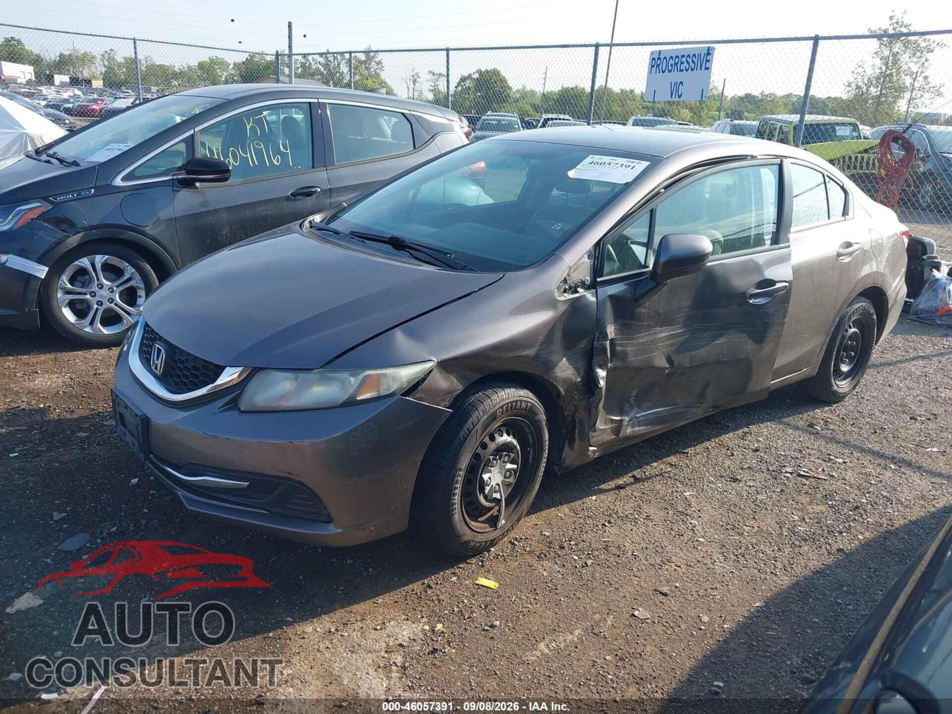 HONDA CIVIC 2014 - 19XFB2F54EE052829