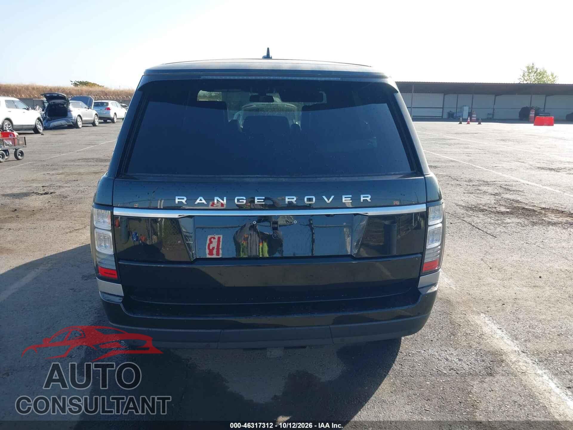 LAND ROVER RANGE ROVER 2015 - SALGS2VFXFA240444