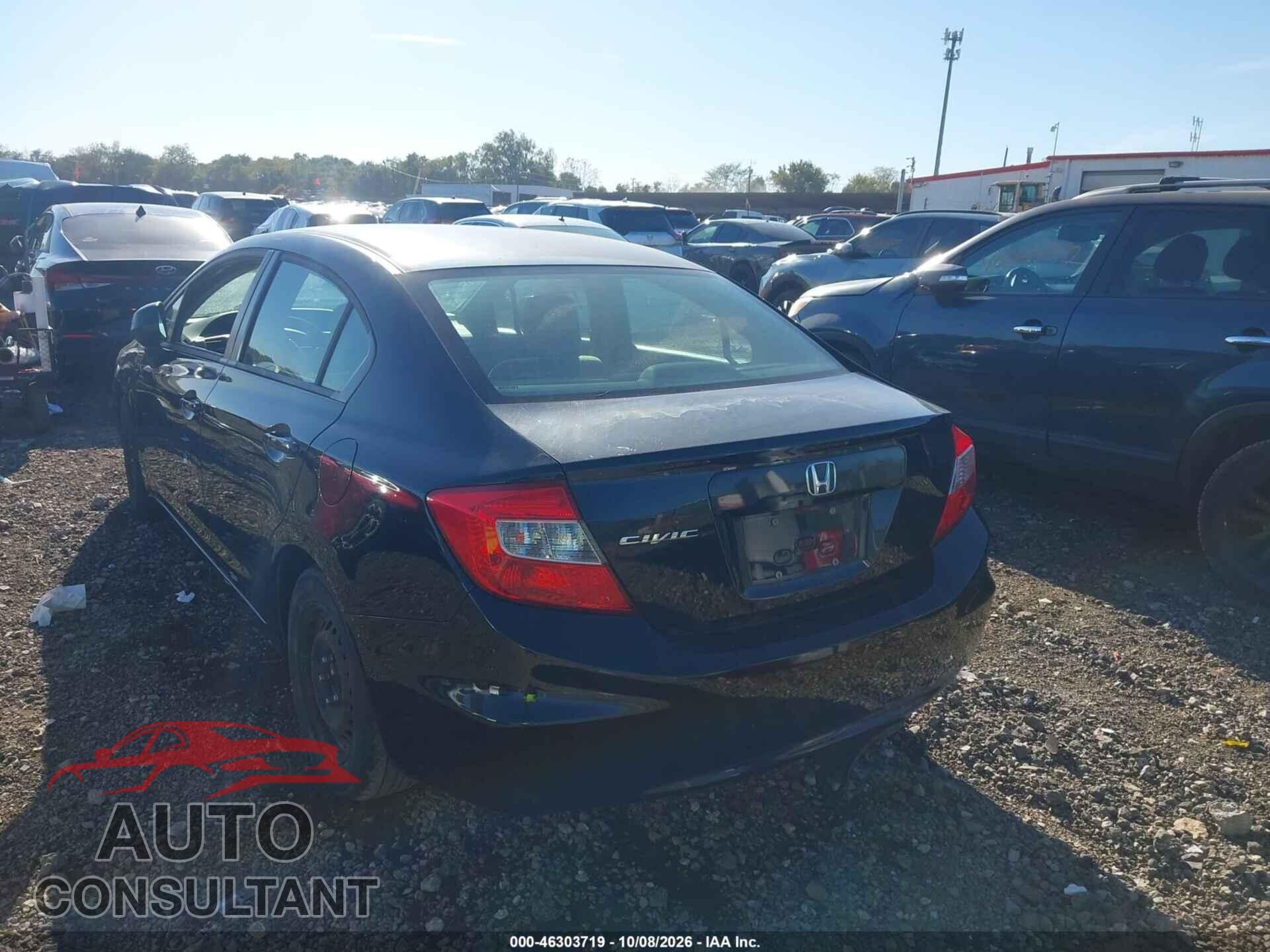 HONDA CIVIC 2012 - 19XFB2F59CE019452