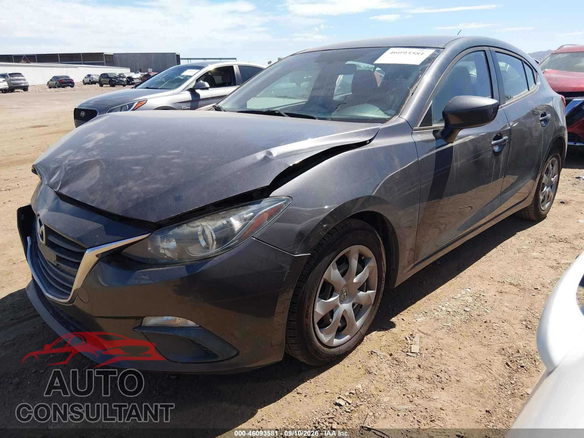 MAZDA MAZDA3 2014 - 3MZBM1K76EM103292