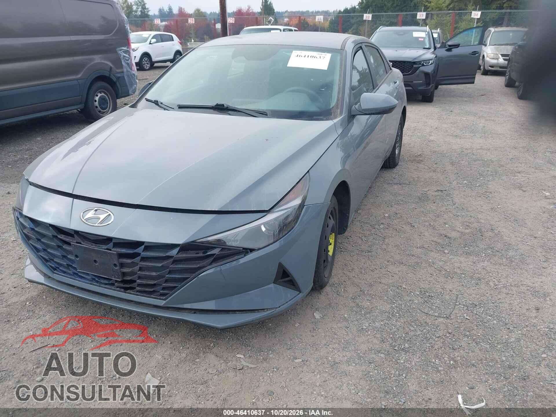 HYUNDAI ELANTRA 2021 - KMHLL4AG2MU190899