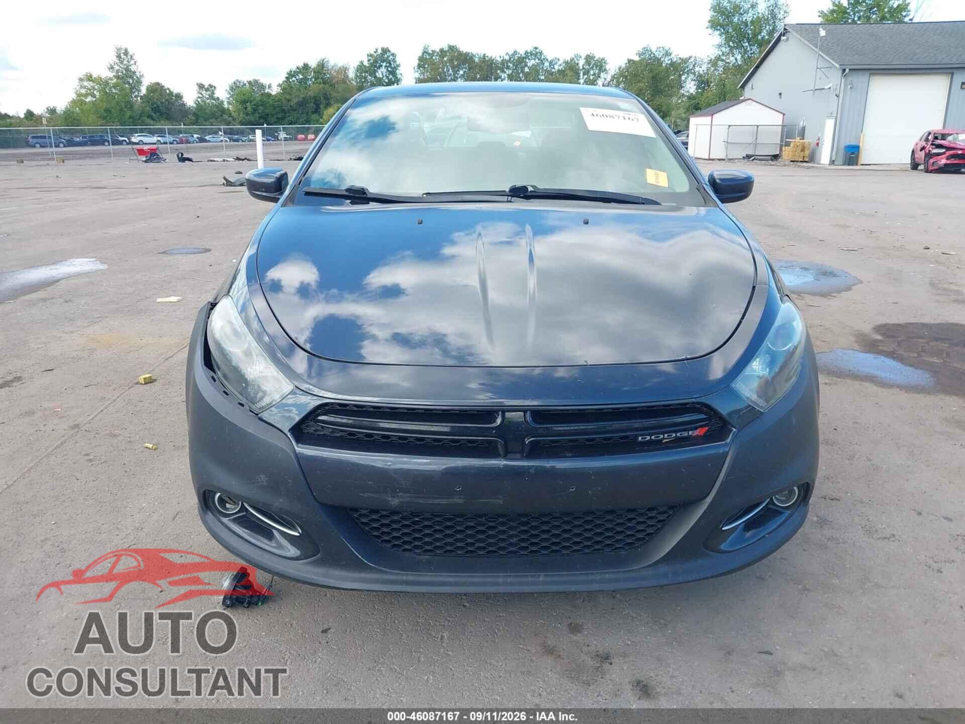 DODGE DART 2013 - 1C3CDFBA9DD335805