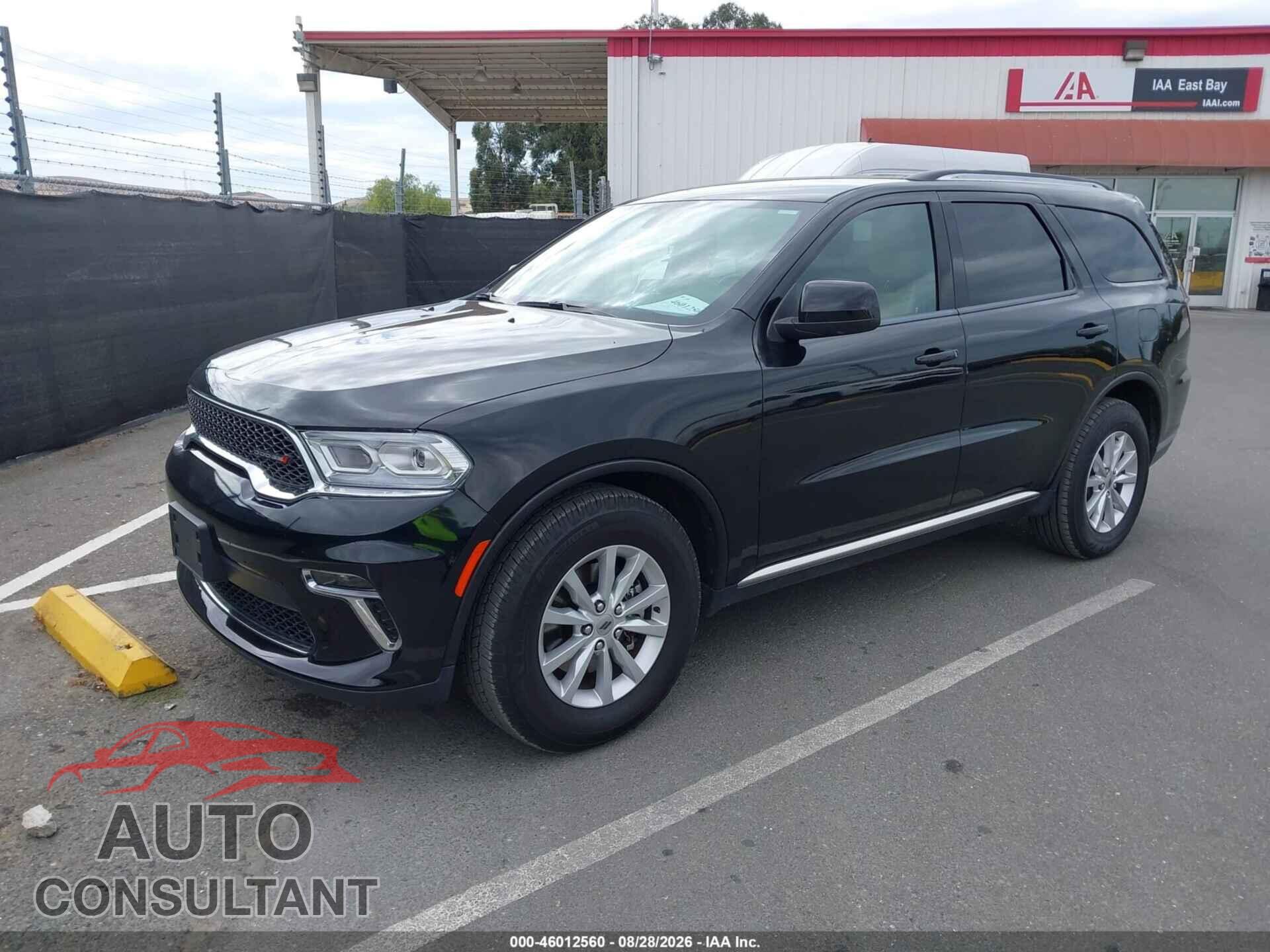 DODGE DURANGO 2021 - 1C4RDJAG7MC762405