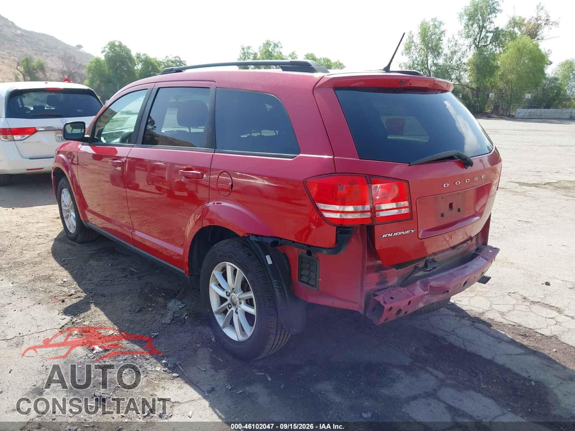 DODGE JOURNEY 2016 - 3C4PDCAB8GT230709