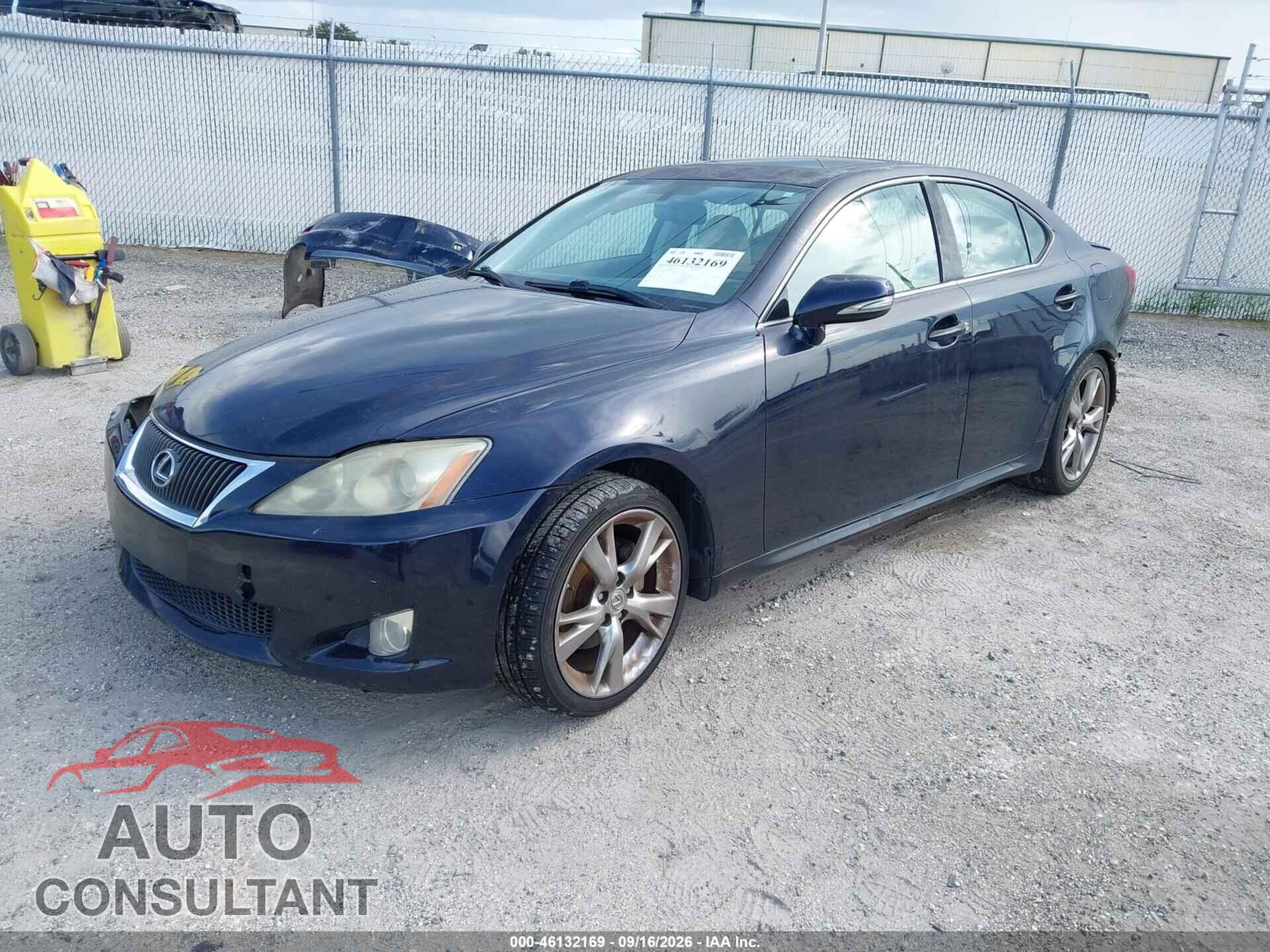 LEXUS IS 250 2009 - JTHBK262692092741