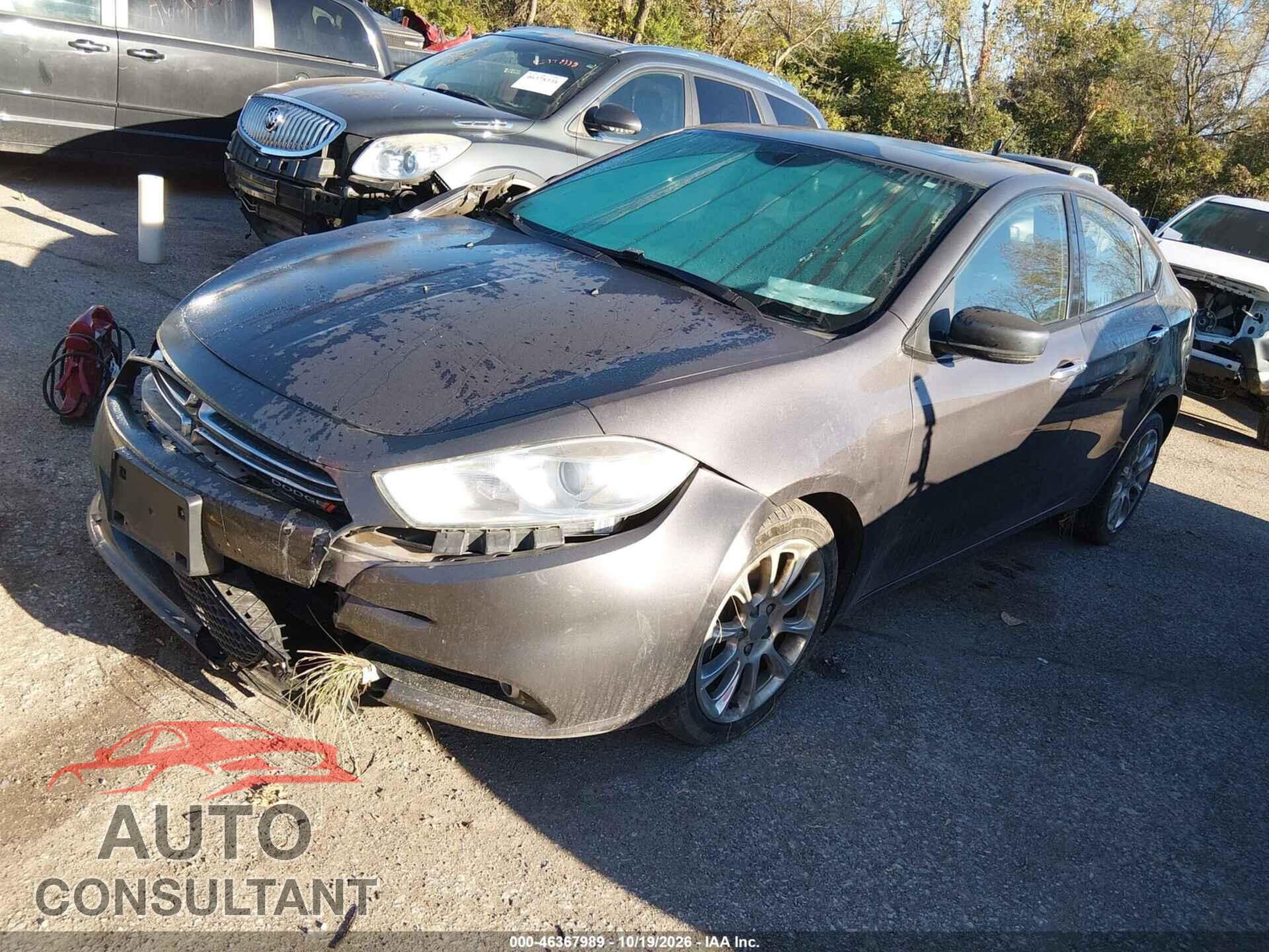 DODGE DART 2015 - 1C3CDFCB2FD213717