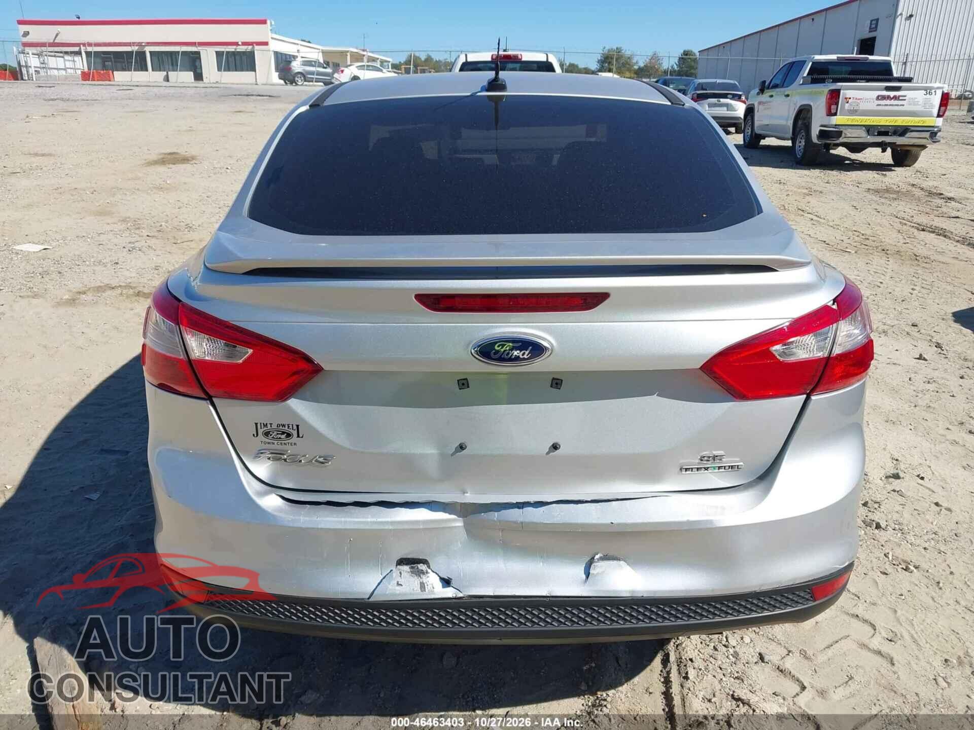 FORD FOCUS 2013 - 1FADP3F24DL236247