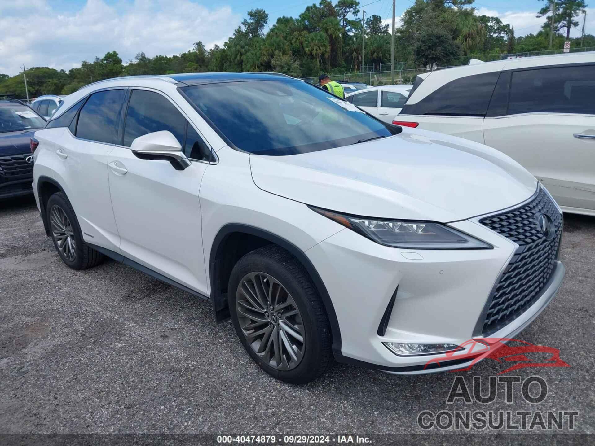 LEXUS RX 2022 - 2T2JGMDA1NC080315