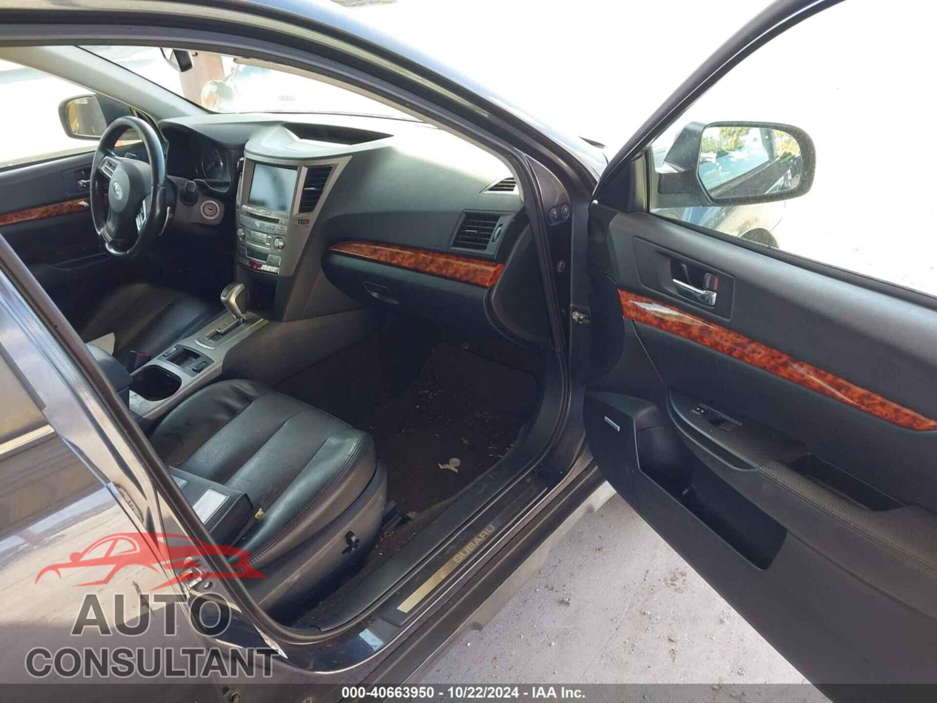 SUBARU OUTBACK 2012 - 4S4BRBLC7C3227944