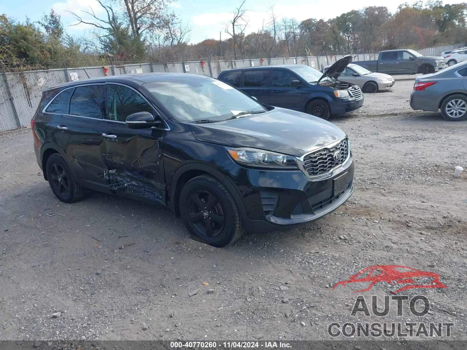 KIA SORENTO 2019 - 5XYPG4A33KG438454