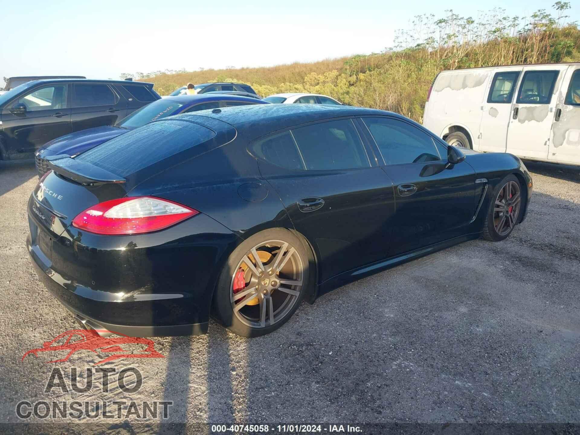 PORSCHE PANAMERA 2012 - WP0AC2A72CL090077
