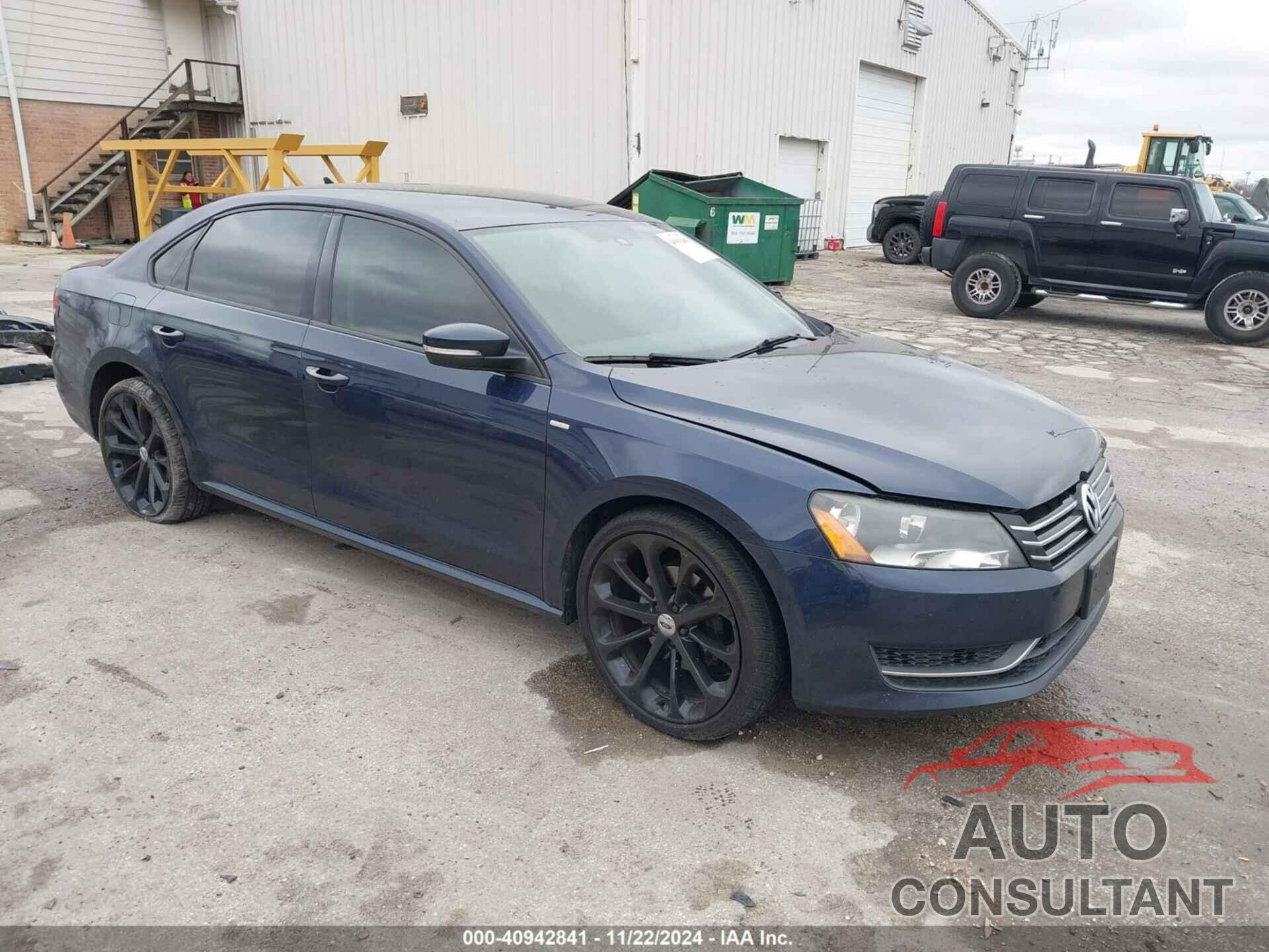 VOLKSWAGEN PASSAT 2014 - 1VWAT7A31EC074687