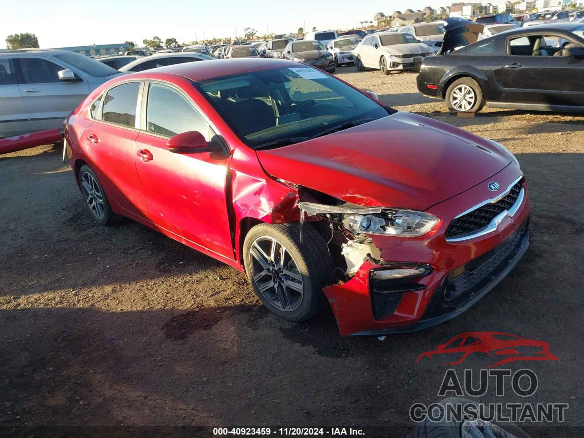 KIA FORTE 2019 - 3KPF34AD0KE044987