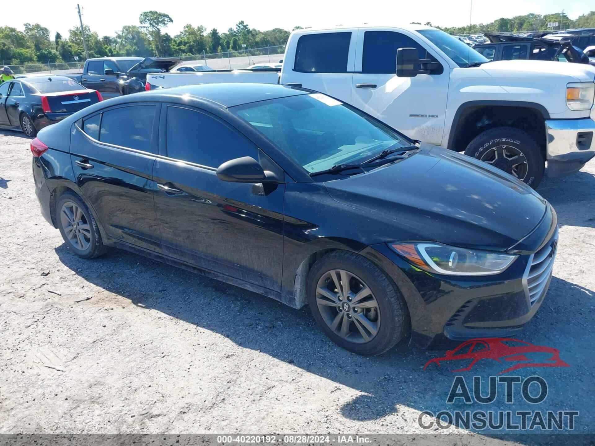 HYUNDAI ELANTRA 2018 - 5NPD84LF8JH364799