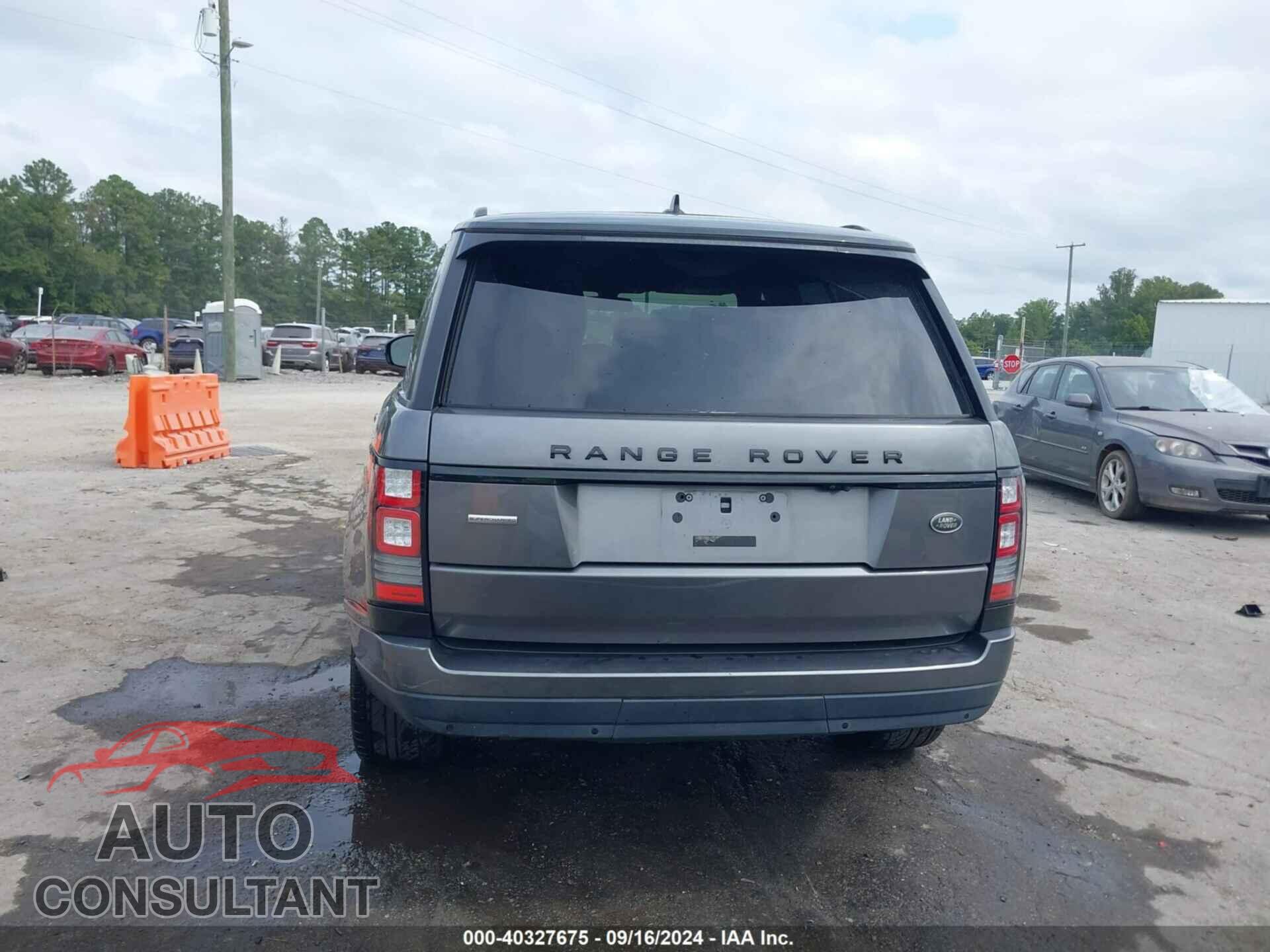 LAND ROVER RANGE ROVER 2016 - SALGS2EF3GA257703