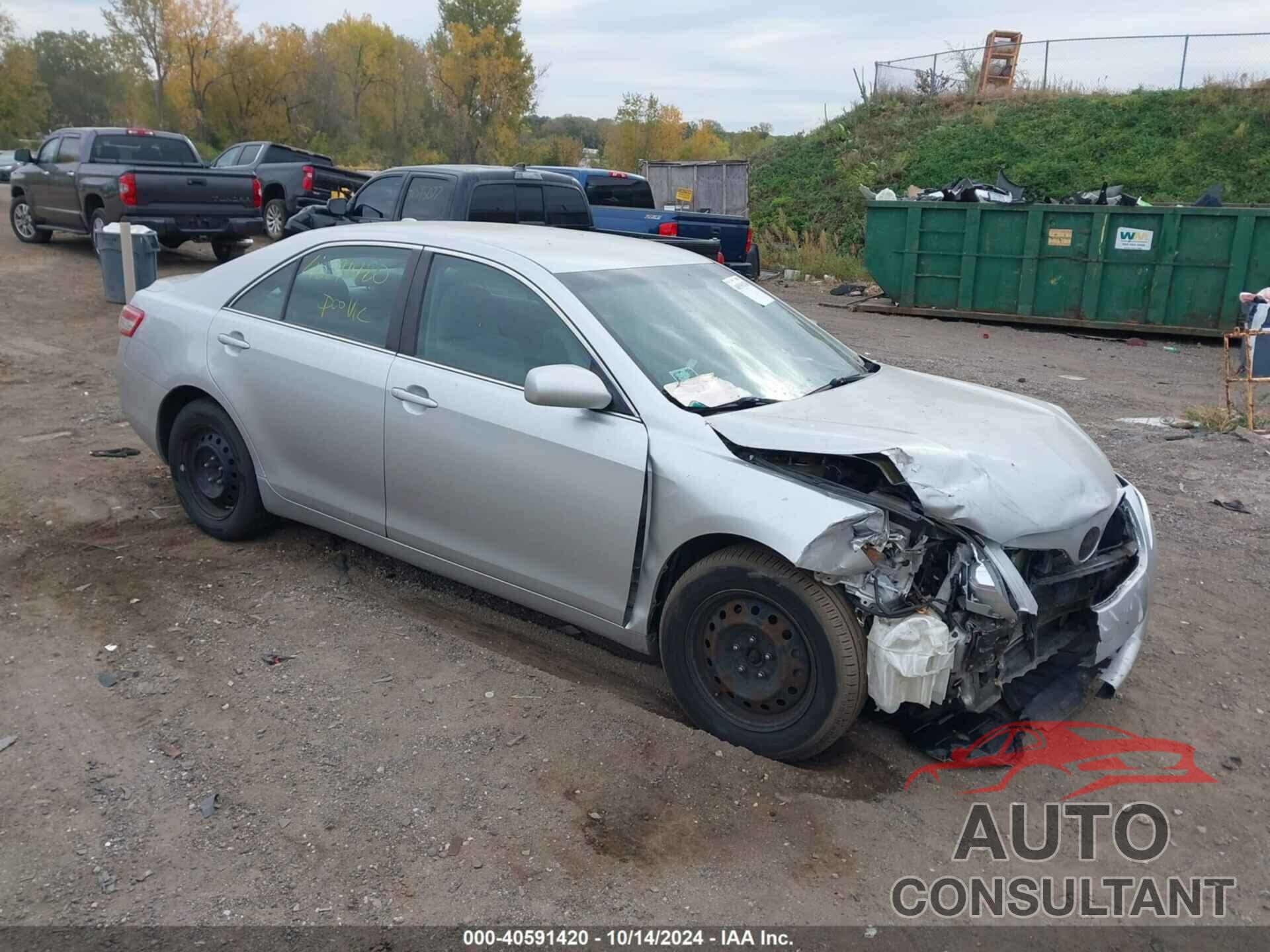 TOYOTA CAMRY 2010 - 4T1BF3EK1AU104246