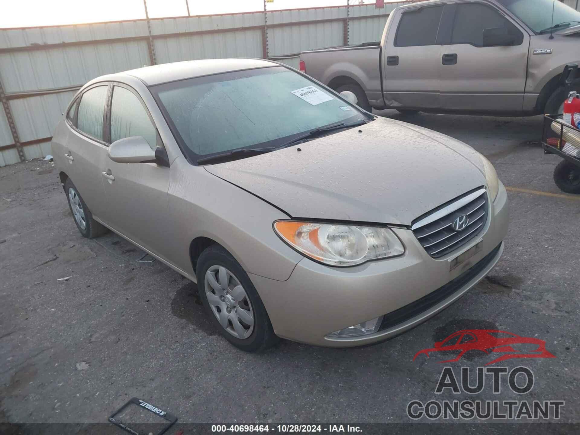 HYUNDAI ELANTRA 2009 - KMHDU46D29U673199