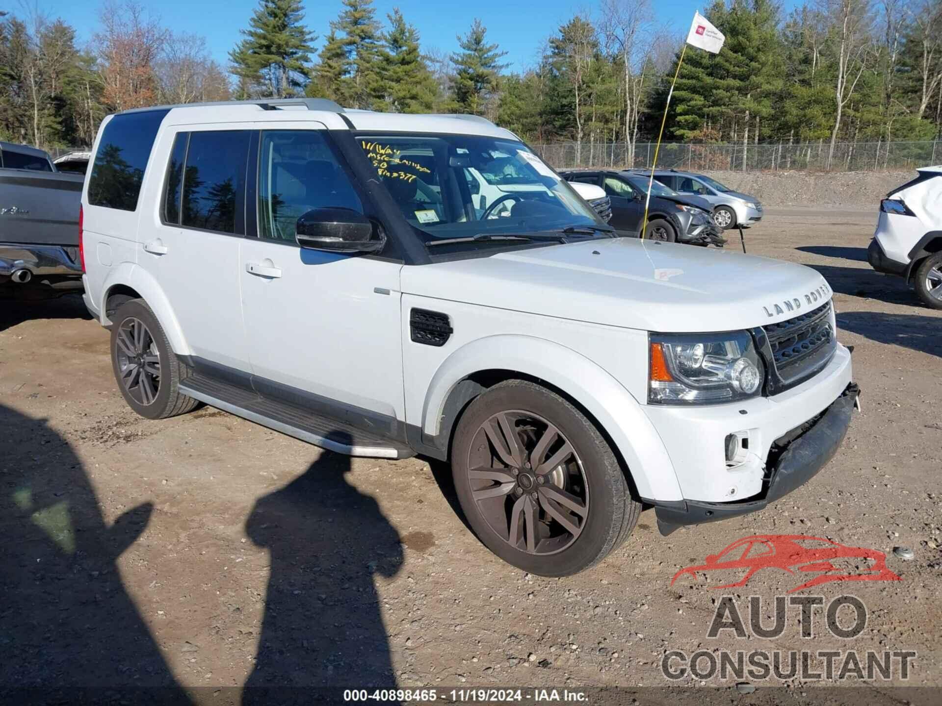 LAND ROVER LR4 2016 - SALAK2V68GA820377