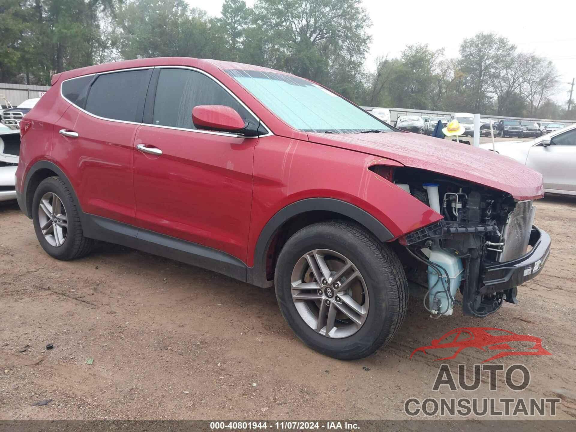 HYUNDAI SANTA FE SPORT 2018 - 5XYZTDLB7JG558846