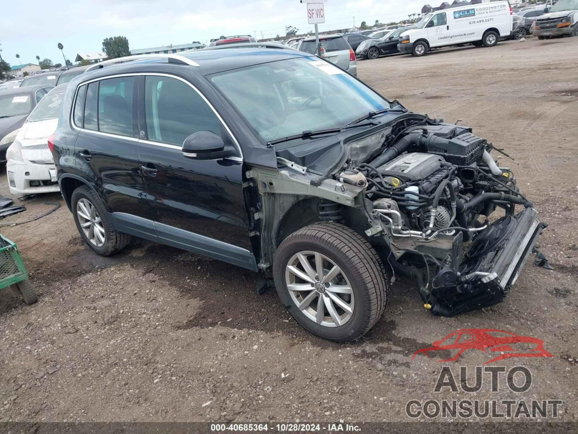 VOLKSWAGEN TIGUAN 2017 - WVGRV7AX9HW506119