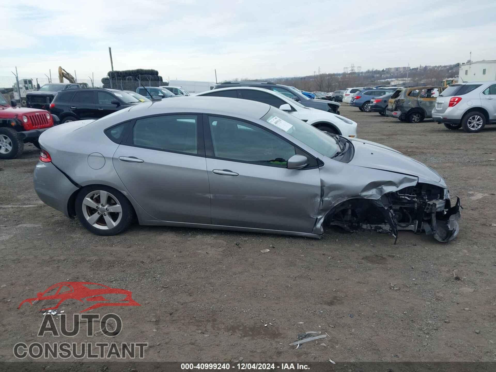 DODGE DART 2015 - 1C3CDFBB3FD306506