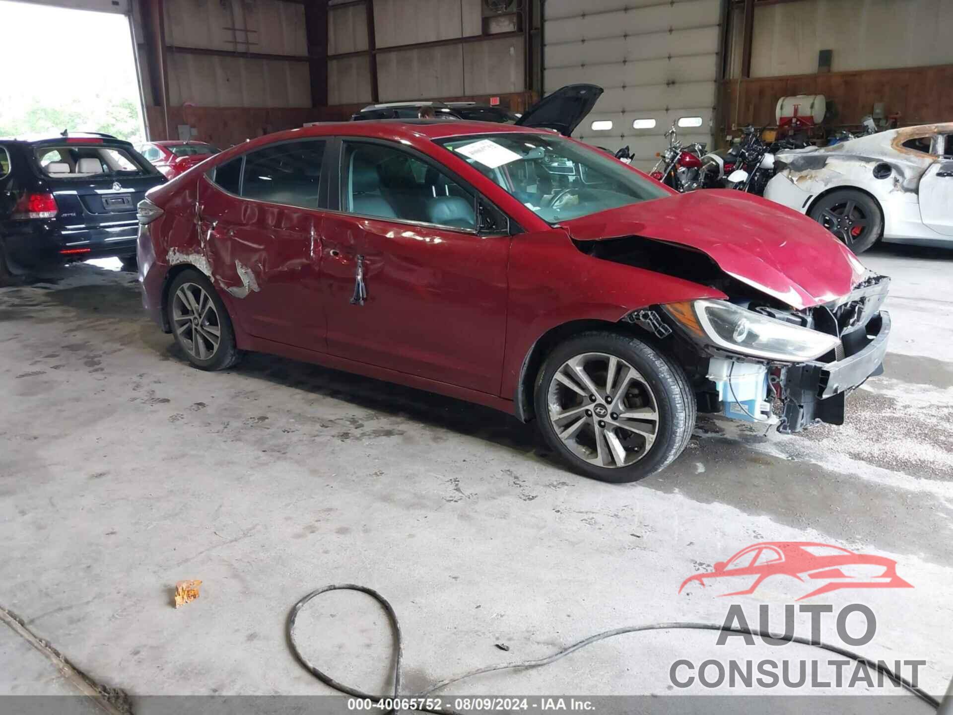 HYUNDAI ELANTRA 2017 - KMHD84LF0HU339469