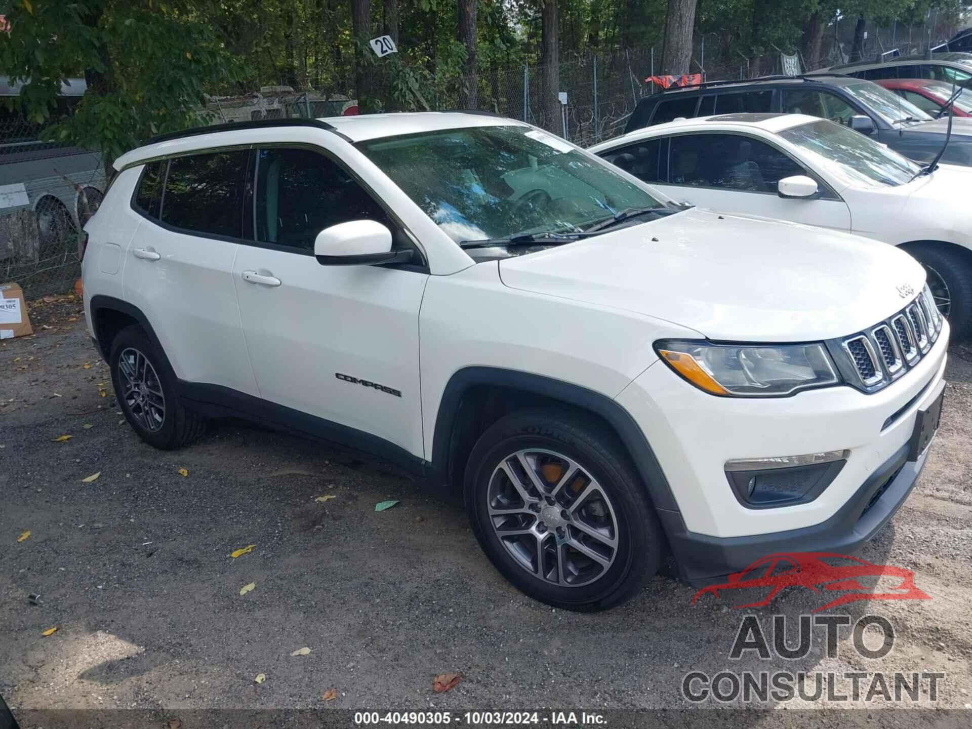 JEEP NEW COMPASS 2017 - 3C4NJCBB6HT611409