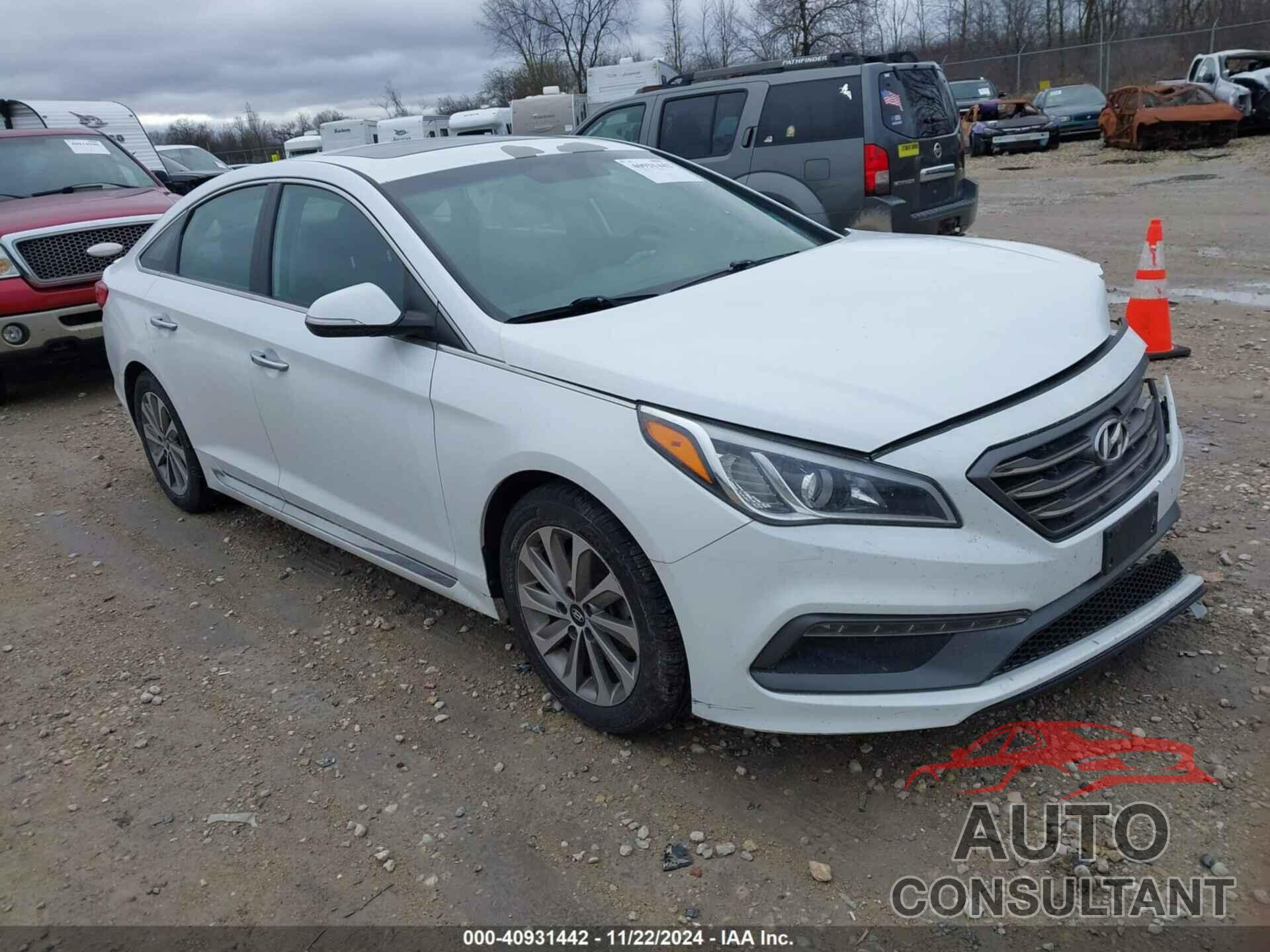 HYUNDAI SONATA 2017 - 5NPE34AF5HH513430