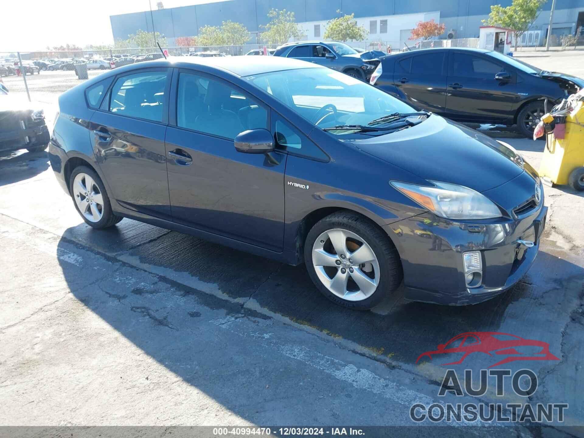 TOYOTA PRIUS 2010 - JTDKN3DUXA0203178