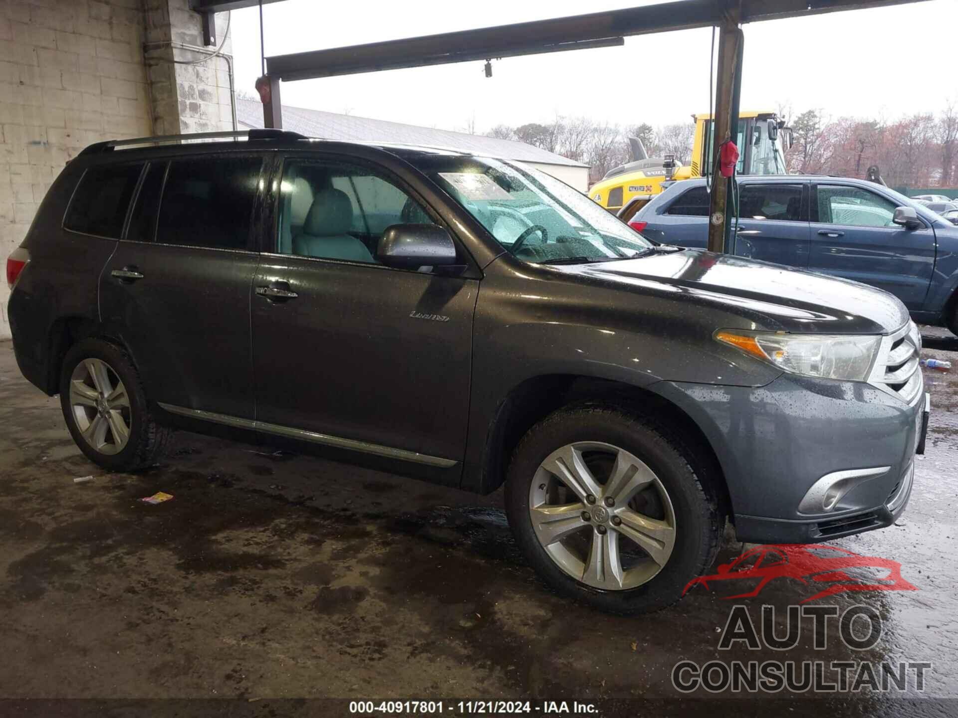 TOYOTA HIGHLANDER 2013 - 5TDDK3EH5DS214867