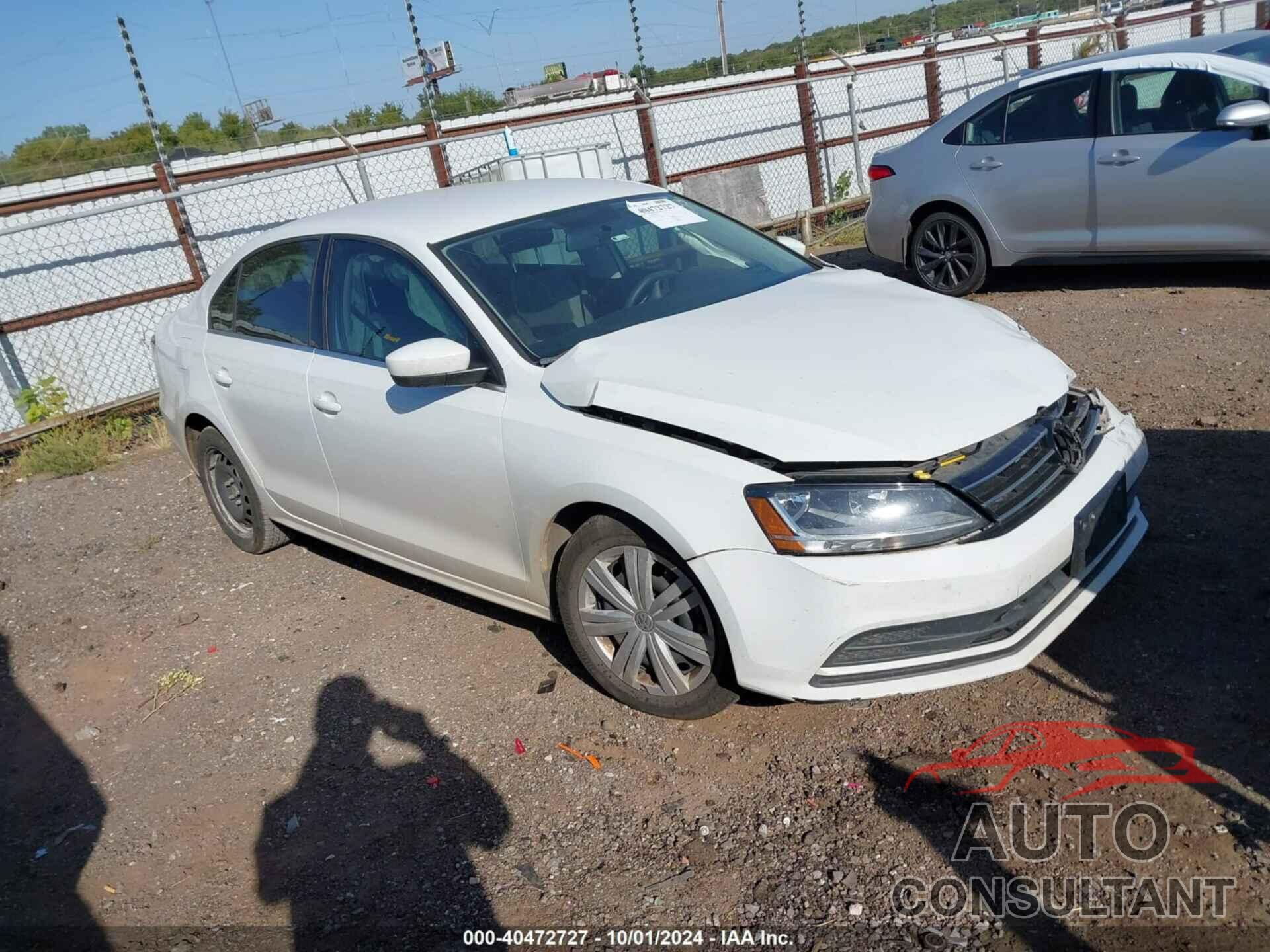 VOLKSWAGEN JETTA 2017 - 3VW2B7AJ3HM289853