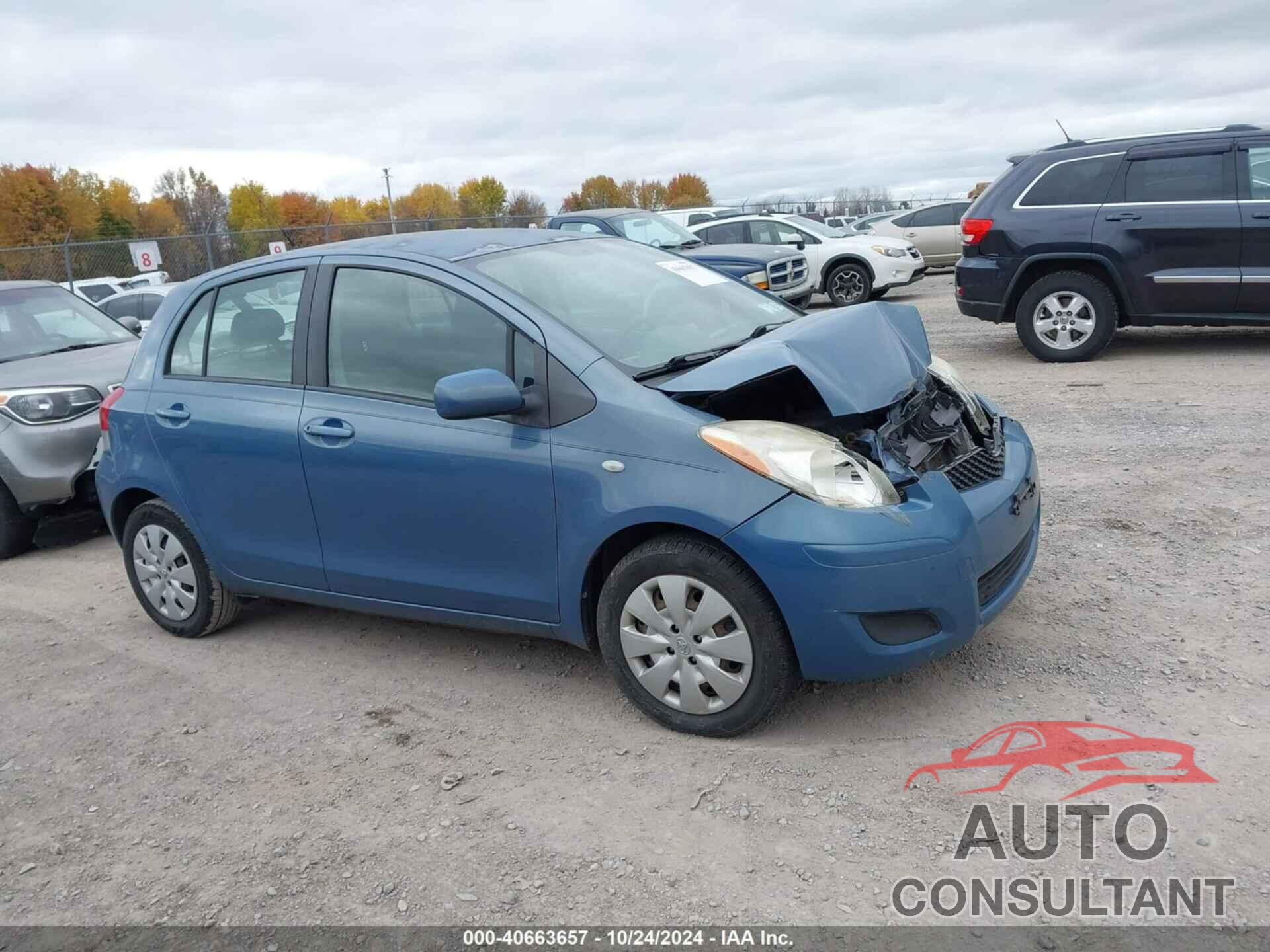TOYOTA YARIS 2009 - JTDKT903595254785