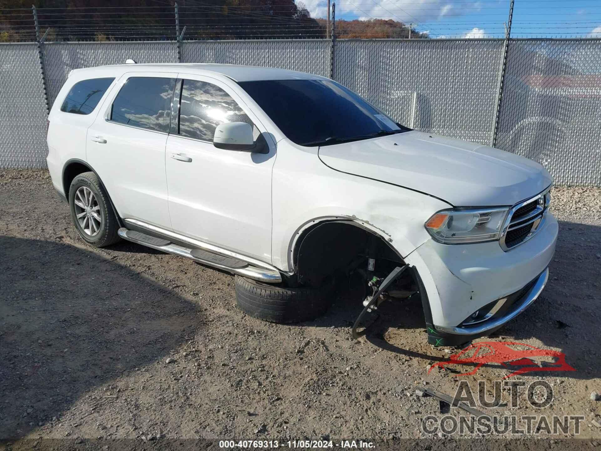 DODGE DURANGO 2018 - 1C4RDJAGXJC415730