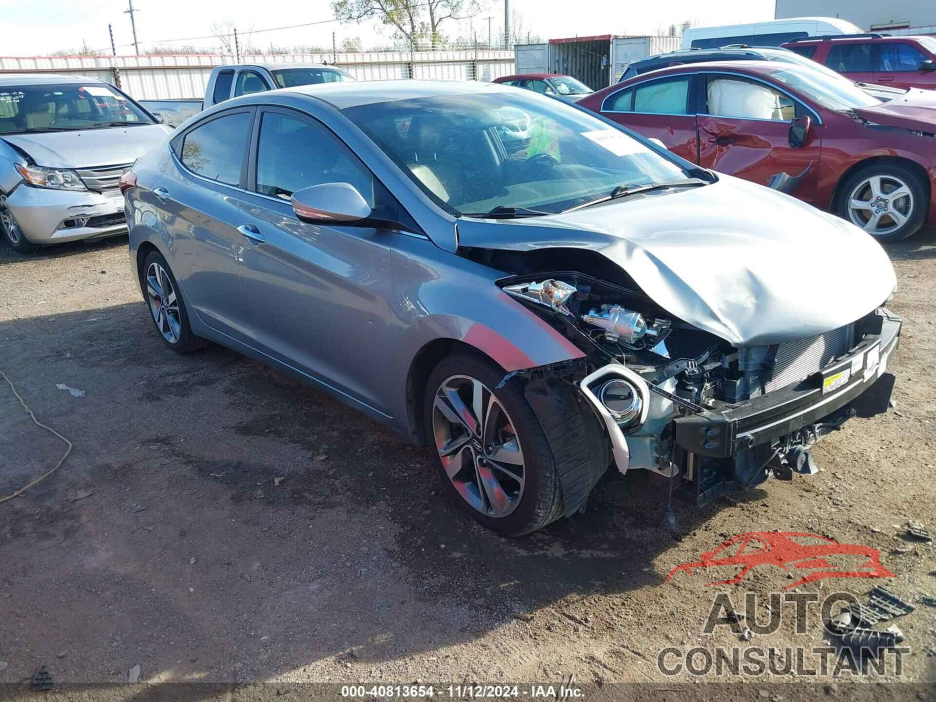 HYUNDAI ELANTRA 2015 - KMHDH4AE9FU328171