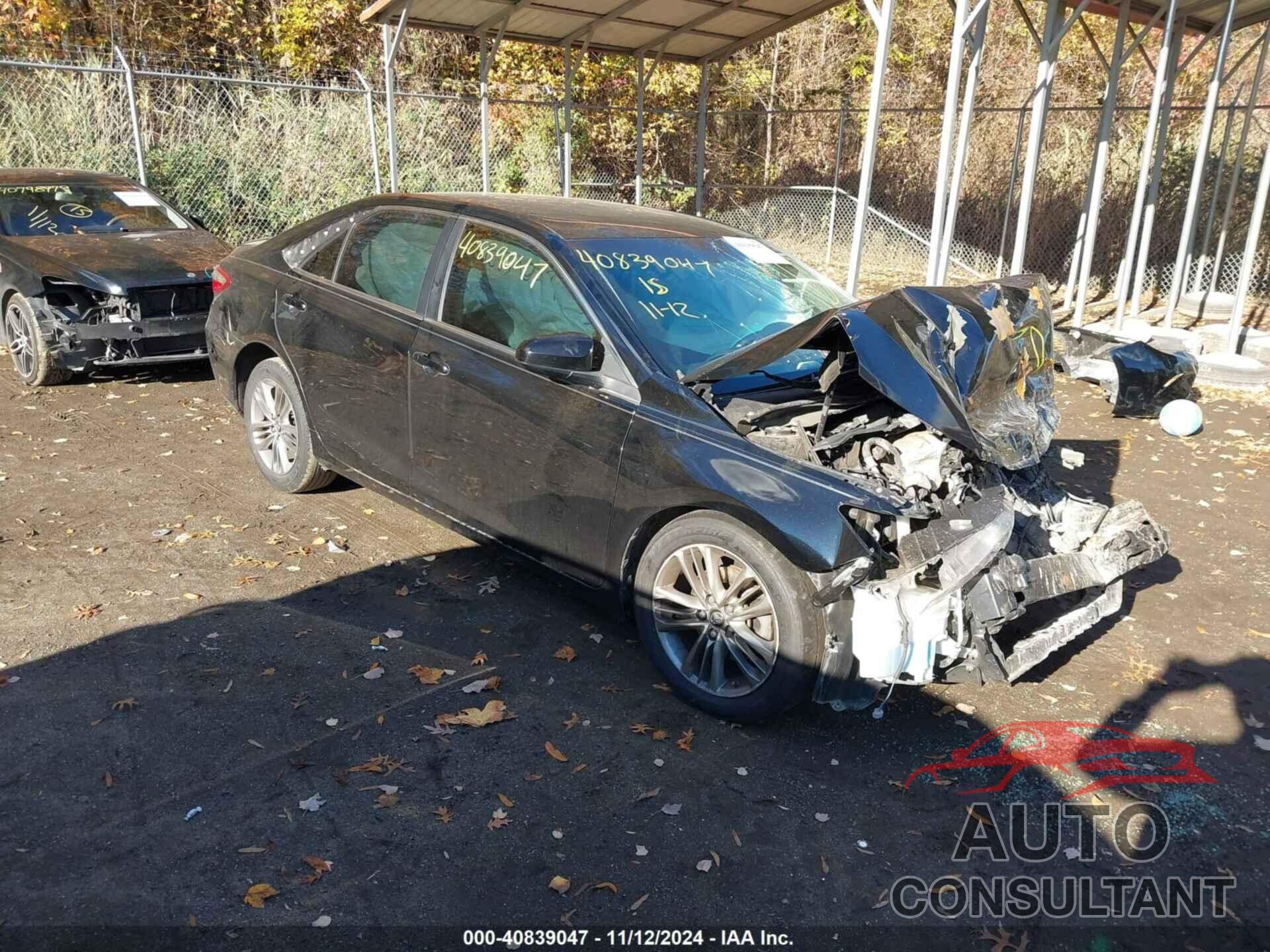 TOYOTA CAMRY 2017 - 4T1BF1FK8HU752356